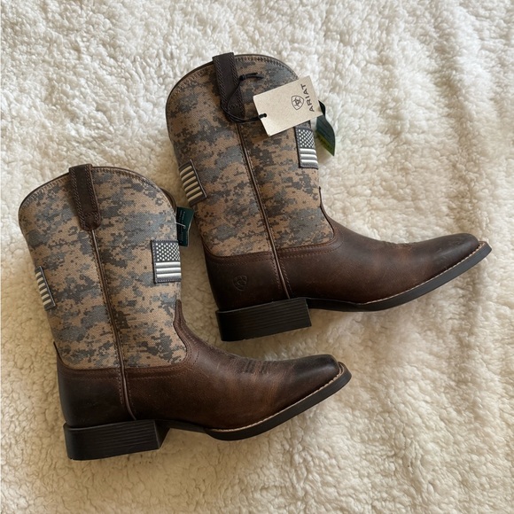 Ariat Youth Patriot Boots - Picture 2 of 4